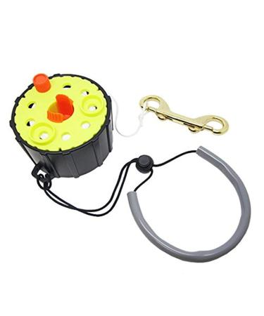Scuba Choice Dive 100' Finger Reel Spool with Spin/Lock Latch, and Lanyard