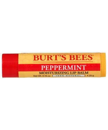 BURTS BEES Peppermint Lip Balm 0.15 OZ