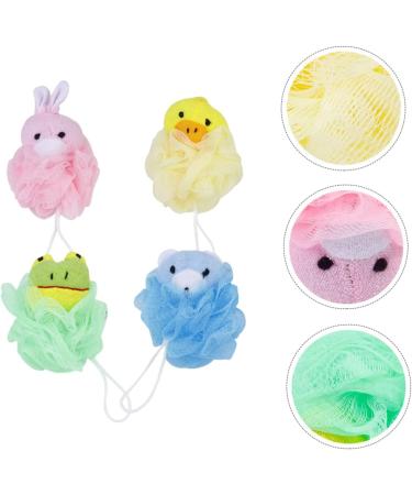 Beavorty 8pcs Cartoon Bath Ball Kids Bath Sponge - Exfoliating Loofah Sponge for Children's Bath Time - Buy Online on SooperMarket.com