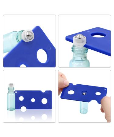 Pinkiou 5ml Glass Roller Bottles with Stainless Steel Balls Essential Oil Empty Bottles & Corkscrew for International Shipping - Buy Online on SooperMarket.com