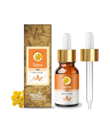 Crysalis Tansy (Tanacetum Vulgare) Oil |100% Pure & Natural Undiluted Essential Oil Organic Standard/Calm & Relaxes Delicate & Troubled Skin Best Oil For Breakouts-Prone Skin-30ml Dropper