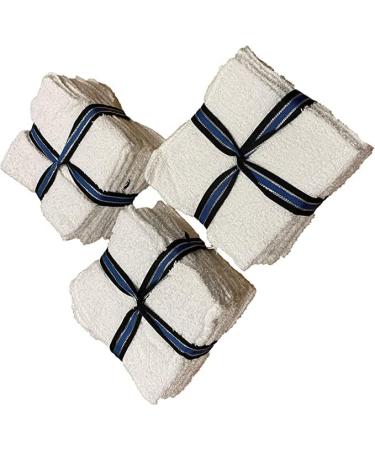 100% Cotton White Washcloths 11x11 inch (24 Pack) | Lightweight & Absorbent for Home, Salon, Gym, Motel, Auto Detailing & More - Commercial Grade Economy - Buy Online on SooperMarket.com