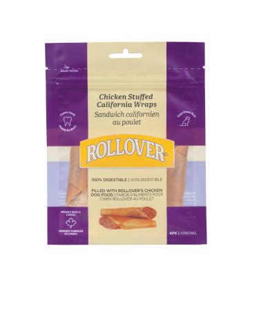 Rollover Chicken Stuffed California Wraps - 4pk