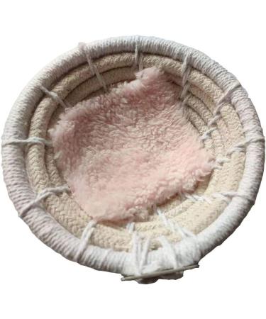 Ycnpeatt 1 Piece Cotton Bird House Bird Nest with Set screw for Budgies Parakeet Cockatiel Small Medium Parrot Cage Hatching Nesting Box - Buy Online on SooperMarket.com