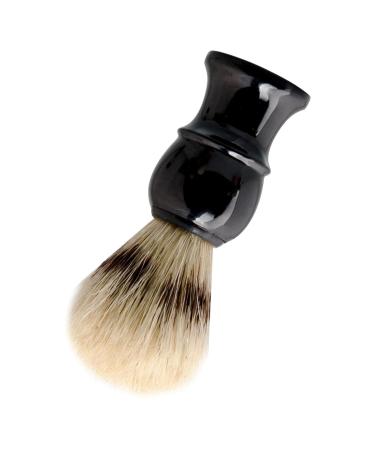 Magidaal Synthetic Hair Shaving Brush - Black PP Handle 3.7 Inch Hairdressing Accessory for Wet Shaving - Buy Online on SooperMarket.com