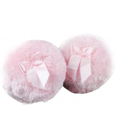 Haifly FSSTUD 2 PCS Soft Plush Baby Talcum Powder Puff with Bowknot | Gentle Body Powder for Babies - International Shipping Available - Buy Online on SooperMarket.com