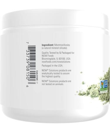 NOW Solutions European Clay Powder - 6-Ounce Pack - Detox Facial Cleansing Mask - Buy Online on SooperMarket.com