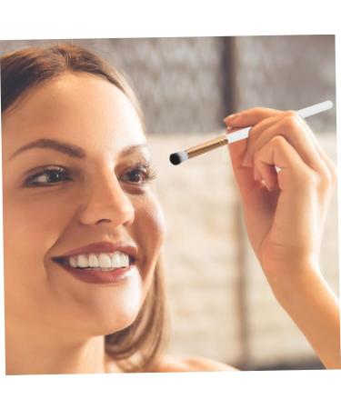 HAPINARY 10pcs Makeup Brush Precision Eyeshadow Brush Makeup Eyeshadow Brush White Wooden Handle - Buy Online on SooperMarket.com
