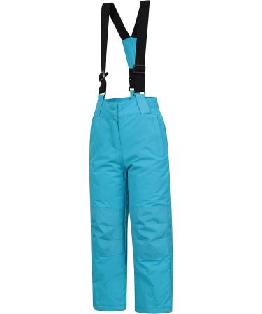 Mountain Warehouse Kids Winter Snow Pants - Boys & Girls Ski Salopette Bright Blue 3-4T - Buy Online on SooperMarket.com