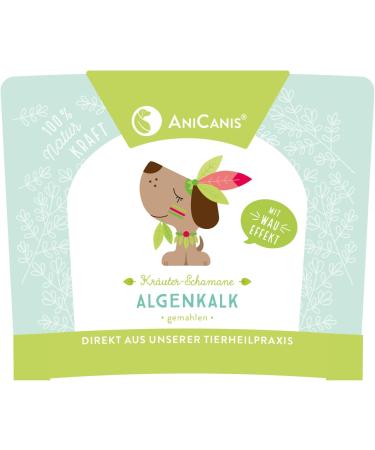 Anicanis Algae Lime for Dogs & Cats - Calcium Powder for Strong Bones & Teeth - 300g Veterinary Feed Additive - Buy Online on SooperMarket.com