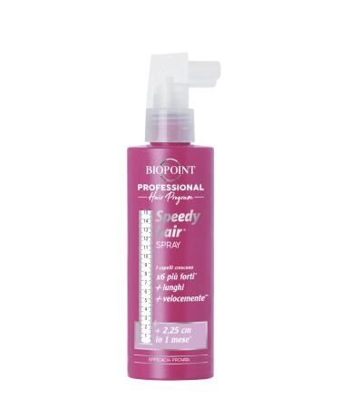 BIOPOINT Speedy Hair - Spray Capelli Senza Risciacquo Crescita pi Rapida dei Capelli 200 ml 6.7 Fl Oz Made in Italy italian import
