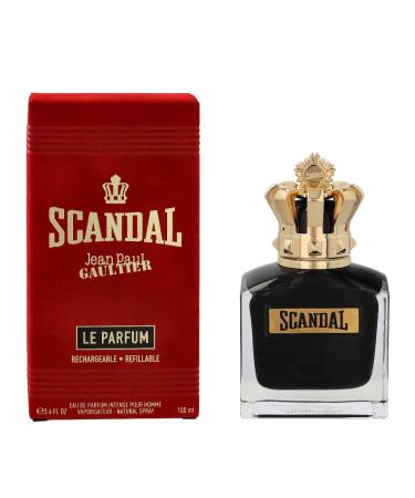 Jean Paul Gaultier Scandal Le Eau de Parfum Intense Refillable Spray for Men 3.4 Ounce