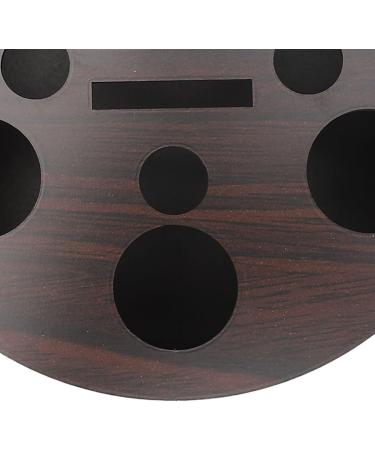 Scissors Storage Holder Wood Storage Box for Scissors Comb Large Capacity Round Scissors Organizer for Hairdresser Barber Tool Storage Box - Buy Online on SooperMarket.com