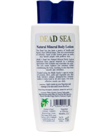 Malki Natural Mineral Body Lotion 250 ml - Buy Online on SooperMarket.com