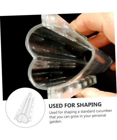 Happyyami 4 Pcs Vegetable Shaping Mold Cake Fruit Vegetable Shaper Stereotypes Set 20x4cmx2pcs Heart Shapex2pcs - Buy Online on SooperMarket.com