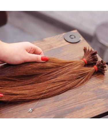 WEBEEDY Hair Extensions Rings Bead Threader Loop Needle Tool 26cm Wire Pulling Hook Beading Tool Hair Extension Accessories Kit for Hairstylist Hair Feather Extensions 5 Pieces - Buy Online on SooperMarket.com