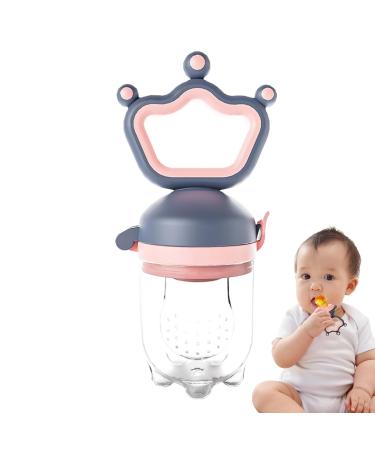 Buy Neamou Blue Baby Fruit Feed Pacifier | Silicone Food Feeder & Teething Toy for Babies - Buy Online on SooperMarket.com