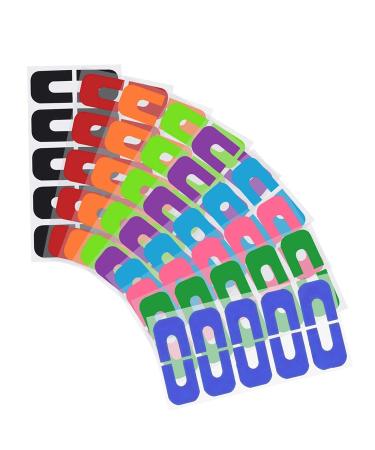 Nail Polish Protector 90 PCS Nail Polish Stick-On Nail Polish Stencil Peel Off Nail Polish Nail Guides for Nail Art Painting