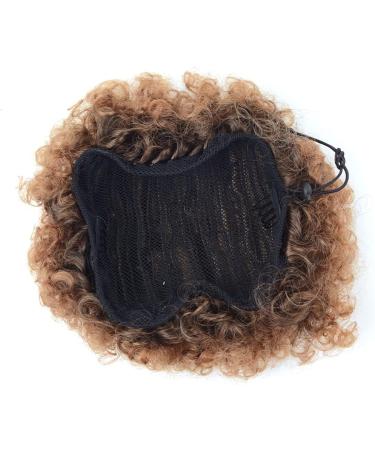 Afro Puff Drawstring Ponytail Extension Short Synthetic Afro Kinky Curly Puff Ponytail for Natural Hair Clip On Kinky Drawstring Curly Ponytail Bun Hairpieces (X-Large T1B/30#) X-Large T1B/30# - Buy Online on SooperMarket.com
