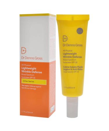 Dr. Dennis Gross Lightweight Wrinkle Defense SPF 30 Sunscreen 1.7 oz - Unisex - Buy Online on SooperMarket.com
