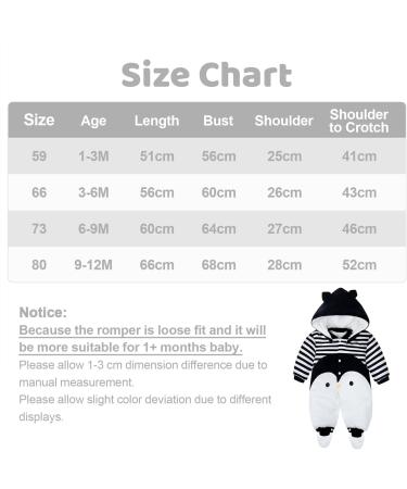 Baby Rompers with Footies Hat Set - Boys Girls Cotton Jumpsuit - Infant Winter Outfits (9-12 Months) - Buy Online on SooperMarket.com