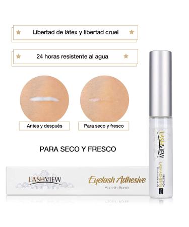 LASHVIEW DIY Eyelash Extension Kit - Cluster & Individual Lashes with Glue, Tweezers - 0.10 20D 8-14mm - Buy Online on SooperMarket.com