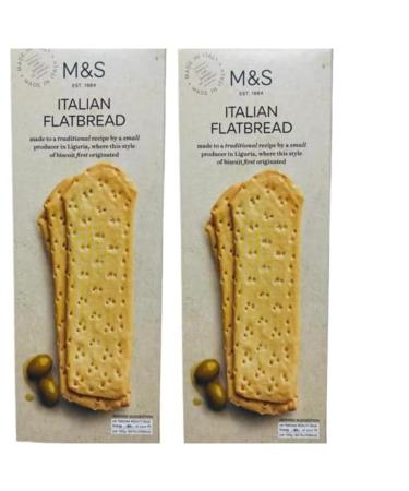 Marks & Spencer Flatbread 150g M&S Food - 2 Pack in a Premier Life Store Box
