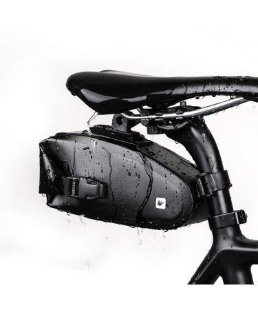 Rhinowalk Bike Saddle Bag Waterproof Bicycle Under Seat Bag Quick Disassembly Rainproof Mountain Road Bike Seat Bag Bicycle Professional Cycling Accessories