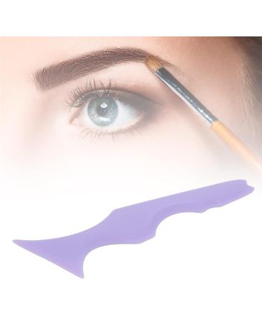 FILFEEL Stencils 5 In 1 Multi Purpose Eye Makeup Tool Reusable Silicone Winged Tip Aid Eyebrow Shaping Stencil for Beginners Purple - Buy Online on SooperMarket.com