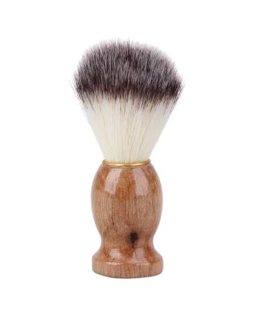 U-K Practical and Deft Badger Hair Men's Shaving Brush Barber Salon Men Facial Beard Cleaning Shaving-Foam Razor Brush Stylish and Popular