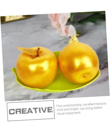 HOMSFOU 20 Pcs Simulated Fake Apples Simulation Apples Artificial Apples Wedding Party Decoration Apples Model Fruit Wedding Decor Decorative Model Ax Christmas Foam Goldenx5pcs 8X8X7CMx5pcs - Buy Online on SooperMarket.com