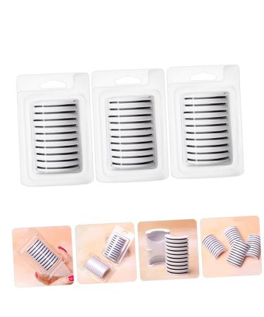 minkissy 3 Boxes jelly eyelash fake eyelashes resin glue Fake eyelashes Adhesive strip false eyelashes - Buy Online on SooperMarket.com