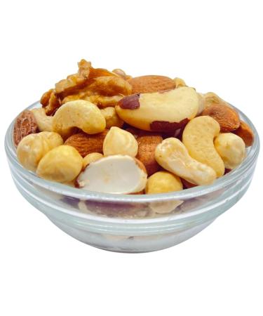 GoodFoodDelivered Mixed Raw Nuts 1kg Premium Quality - Raw & Unsalted Cashews Almonds Hazelnuts Walnuts Brazil Nuts Great for Healthy Snacks Vegetarian & Vegan Diets Mixed Nuts 1kg
