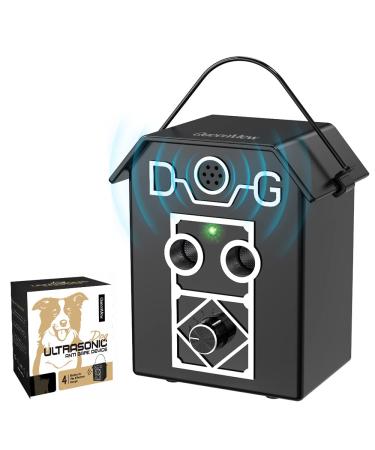 Bubbacare anti barking device automatic ultrasound antibell for dogs pet gentle dog barking shell with 3 modes for large medium small dogs inside outdoors