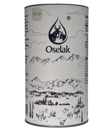 Oselak Donkey Milk Powder 200g Pure and 100% Natural High in Calcium Iron and Vitamin D Similar to Human Breast Milk Rich in Whey Protein Vitamins and Minerals Nothing Added Nothing Removed