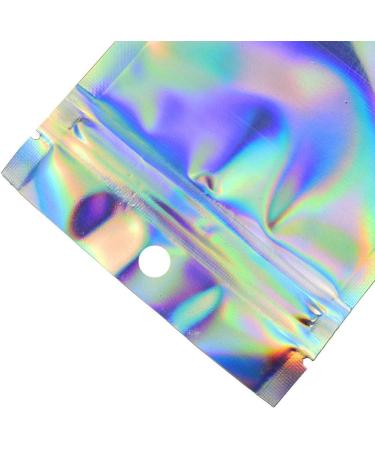 100PCS Ziplock For Party Foil Resealable Food Aluminum Bags Pouch Storage Kitchen Dining & Bar Bathroom Cleaning Wipes (Multicolor One Size) Multicolor One Size - Buy Online on SooperMarket.com