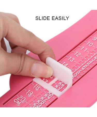 Buy Kids Shoe Sizer: Home Foot Measurement Device (Pink) - Easy Sizing for Toddler & Kids Shoes Online - Buy Online on SooperMarket.com