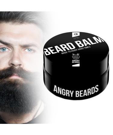 Angry Beards - BALM - STEVE THE CEO - Beard balm for men - Beard care for men - Strong fragrance with natural ingredients