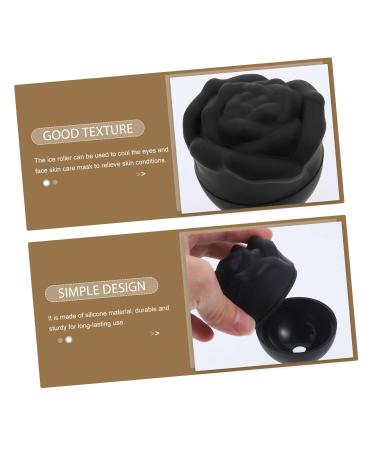 FRCOLOR 5pcs Rose Face Ice Tray - Silicone Ice Maker for Facial Beauty & Skin Massage | Food-Grade Ice Roller & Whisky Mold - Buy Online on SooperMarket.com