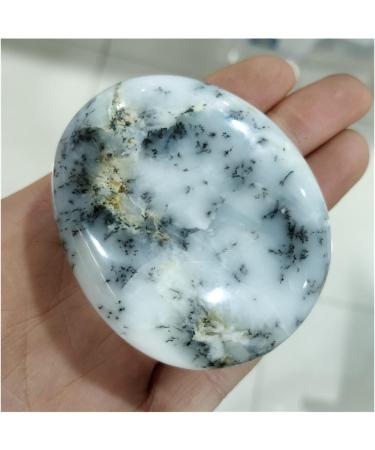 Natural Opal Moss Agate Pocket Palm Folk Crafts Crystals and Stones Garden Decoration Gifts Minerals for Worry Stone Stones (Size : 100-150g) - Buy Online on SooperMarket.com