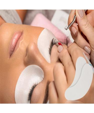 Lint-Free Eye Gel Patches for Lash Extensions - 100 Pack | Under Eye Pads for Eyelash Extension, Eye Mask Beauty Tool - Buy Online on SooperMarket.com