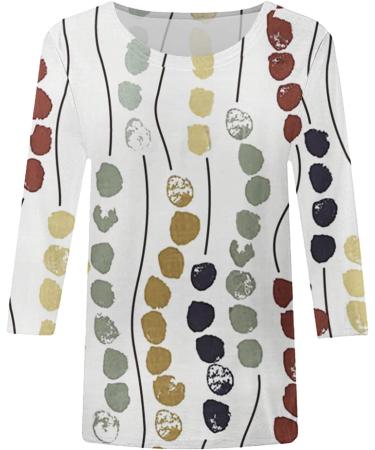 Women's T-Shirt Summer Blouse Shirt Women's T-Shirt O-Neck Elegant Clothing Women Summer Shirts Loose Basic Tops Casual Cotton Blouse Women's Tops Plain Long Sleeve Shirt Large Shirts Tops White XXL - Buy Online on SooperMarket.com