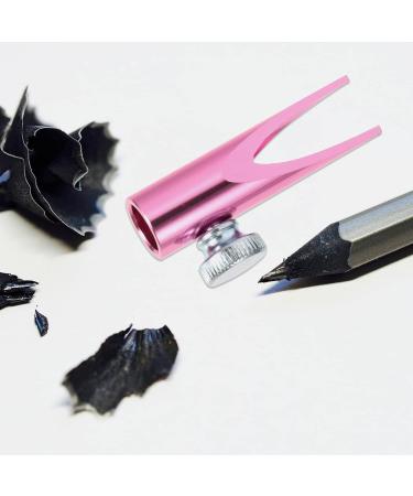 Beavorty Color Pencils & Eyebrow Pencil Sharpener | Manual Makeup Tool for Eyebrow Lip & Eyeliner Pencils - Pink - Buy Online on SooperMarket.com