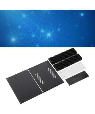 Amplifier Enclosure WA92 Black Aluminum Alloy Amplifier Case Enclosure Chassis Box for TV Video Audio Parts - Buy Online on SooperMarket.com