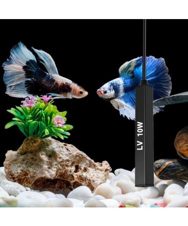 Mioyoow 10W IP68 Waterproof Mini Aquarium Heater - Temperature Controller for 0.5-1.3 Gallon Aquariums - Compliant with European Regulations - Buy Online on SooperMarket.com