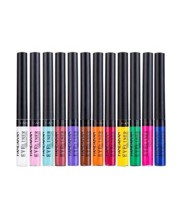 Ofanyia Glitter Liquid Eyeshadow & Eyeliner 12 Colors Set