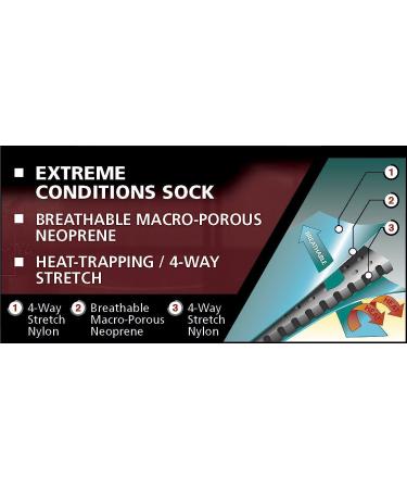 Seirus Innovation Windproof NeoSock - Large Black | Cold Weather Winter Gear - Buy Online on SooperMarket.com