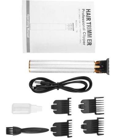 Brensty Trimmer Hair Clipper Electric Hair Clipper Hair Clipper Beard Trimmer Men's Haircut Styling Tool Silver - Buy Online on SooperMarket.com