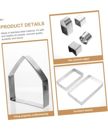 ABOOFAN 1 Set Christmas Baking Tools Mini Cake Molds Donut Mold Cutter Pressing Molds Biscuit Mold 3D Fudge - Buy Online on SooperMarket.com