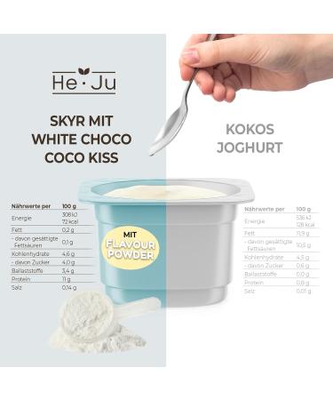 Premium White Chocolate Coconut Flavor Powder | Vegan Gluten-Free Diabetic-Friendly | 200g - Only 9 Kcal per Serving - Buy Online on SooperMarket.com